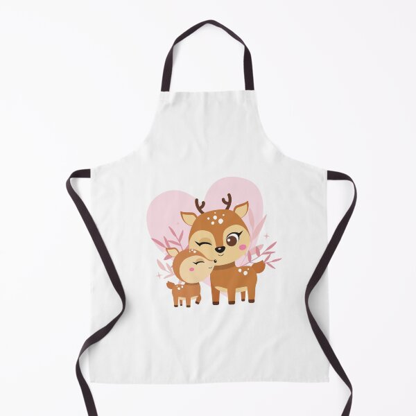 Item preview, Mother Deer with Her Fawn designed and sold by MJOSTORE.