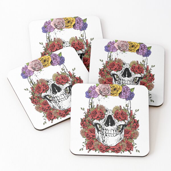 Item preview, Flower Skull designed and sold by JesusPinata.