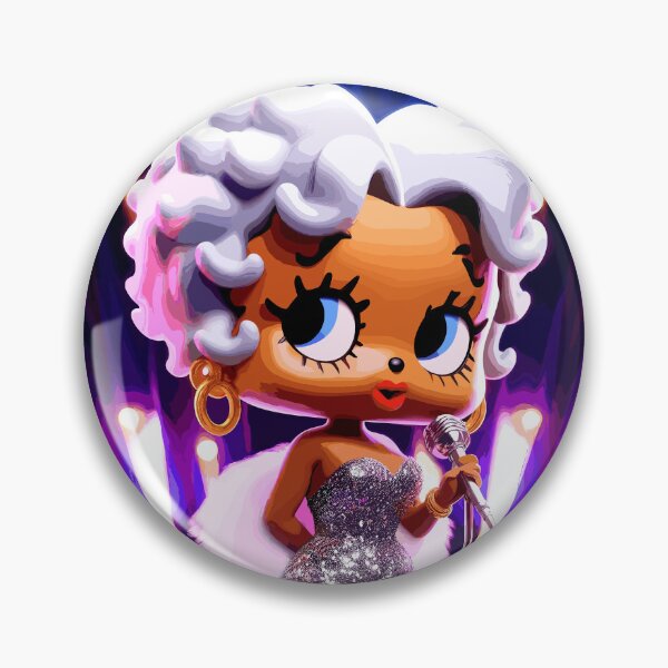 Item preview, Golden Years-Vibrant Betty Boop inspired image designed and sold by Artbyminga.