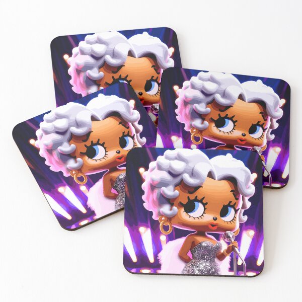 Item preview, Golden Years-Vibrant Betty Boop inspired image designed and sold by Artbyminga.