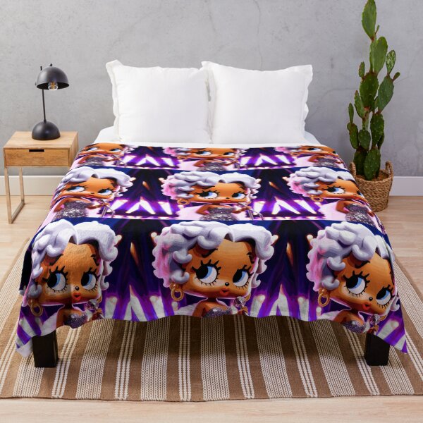 Item preview, Golden Years-Vibrant Betty Boop inspired image designed and sold by Artbyminga.