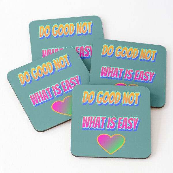 Item preview, Do Good Not What Is Easy designed and sold by atroffire.