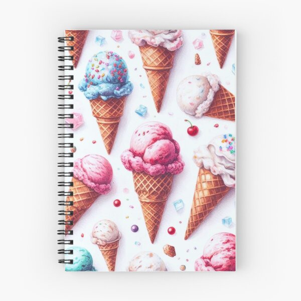 Item preview, Cone ice cream pattern. designed and sold by growing-mom.