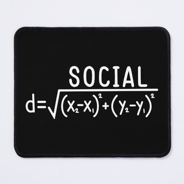 Item preview, Social Distance (Formula) designed and sold by ScienceCorner.