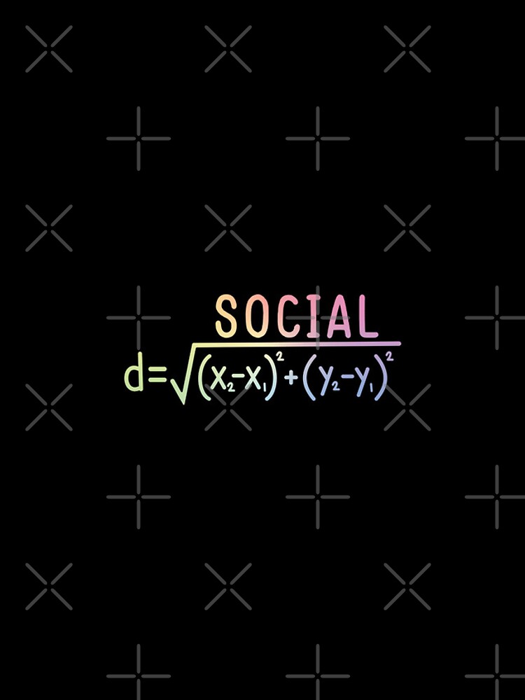Thumbnail 4 of 4, iPhone Case, Social Distance (Formula) designed and sold by ScienceCorner.