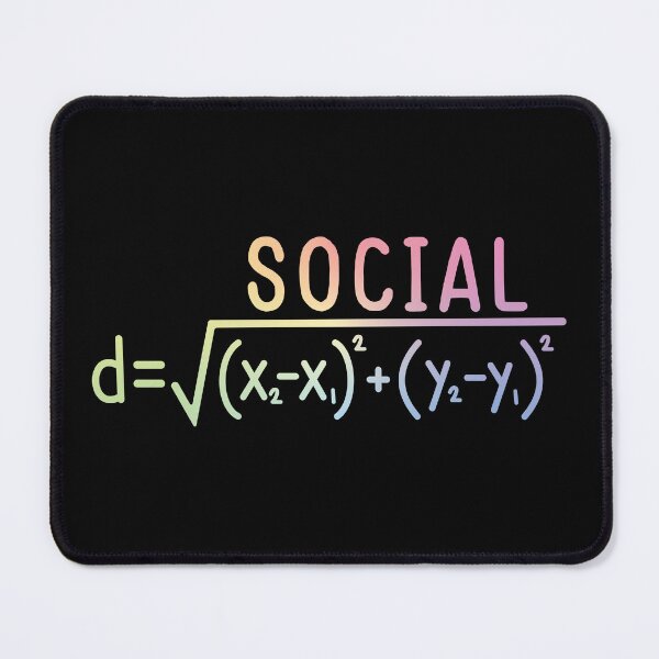 Item preview, Social Distance (Formula) designed and sold by ScienceCorner.