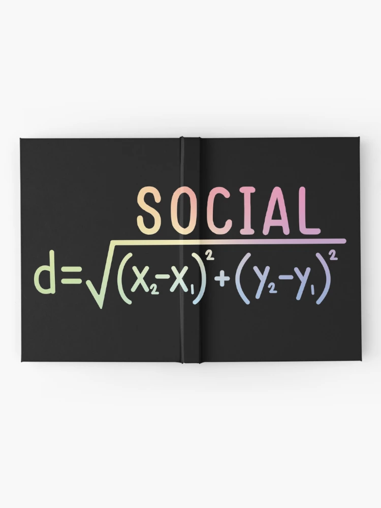 Thumbnail 2 of 3, Journal, Social Distance (Formula) designed and sold by ScienceCorner.