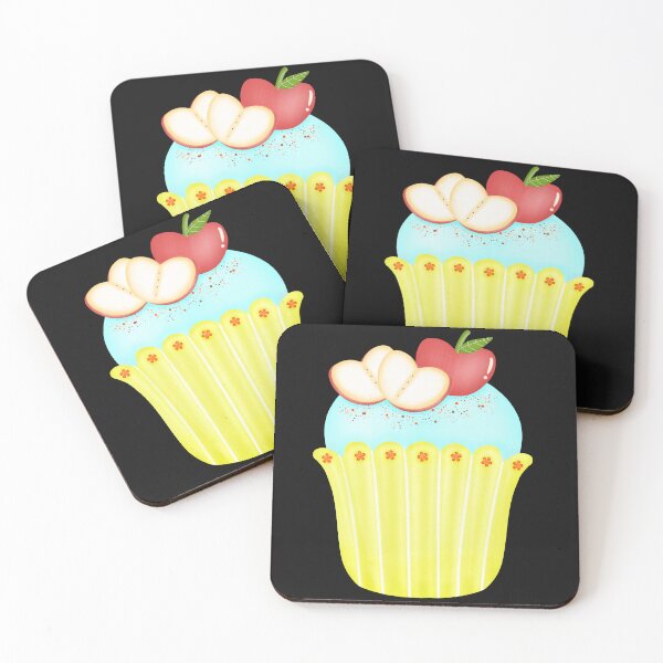 Item preview, Cute apple cupcake.  designed and sold by Onanong2531.