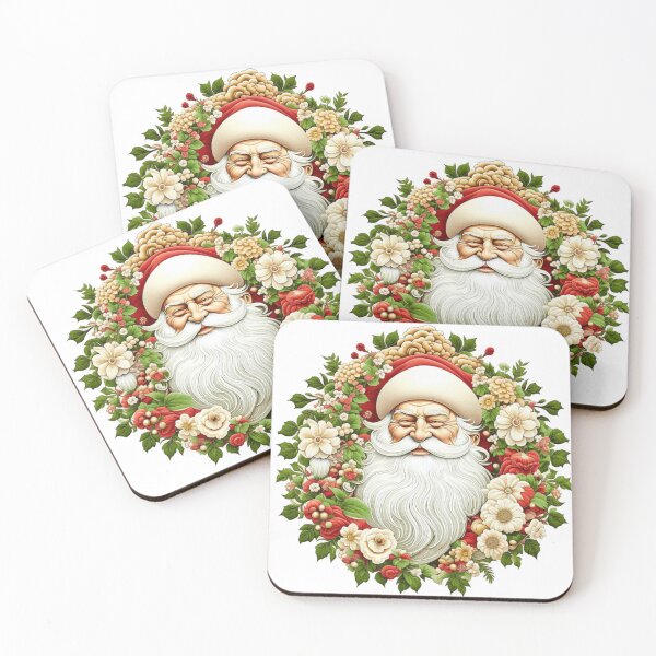 Item preview, Cool Retro Santa designed and sold by Violet Grant.
