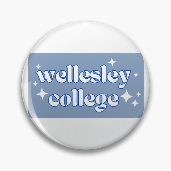 Artikelvorschau, Wellesley College Logo Retro funkelt entworfen und verkauft von wujulike.