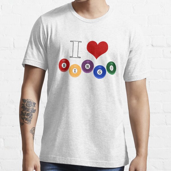 "I Love Bingo I Heart Bingo Funny Bingo" Tshirt for Sale by
