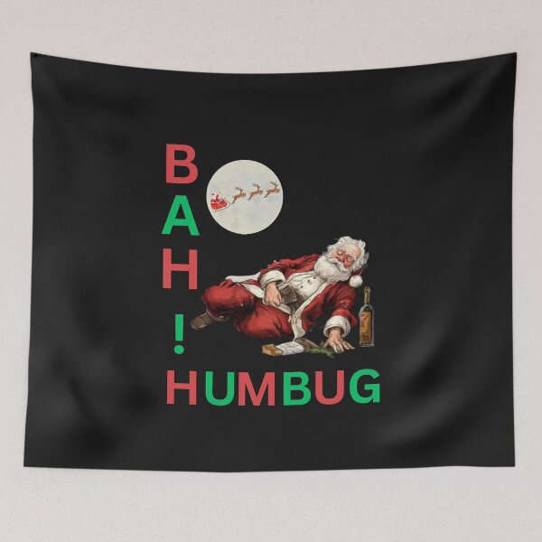Item preview, bah humbug designed and sold by TEEJAMBOREE.