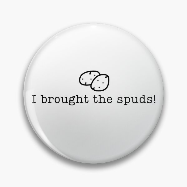 Item preview, 'I brought the spuds!' Funny Christmas party designed and sold by imagineinkgc.