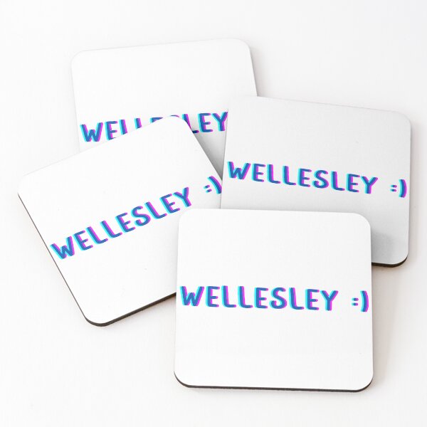 Item preview, Wellesley College Logo Static Glitch designed and sold by wujulike.