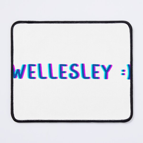 Item preview, Wellesley College Logo Static Glitch designed and sold by wujulike.