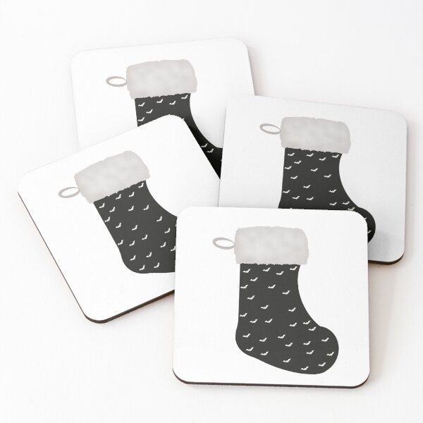 Item preview, Goth Christmas Stocking with Bats designed and sold by Ellengsart.