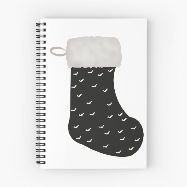 Item preview, Goth Christmas Stocking with Bats designed and sold by Ellengsart.