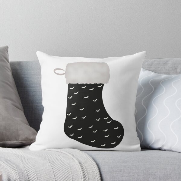 Item preview, Goth Christmas Stocking with Bats designed and sold by Ellengsart.