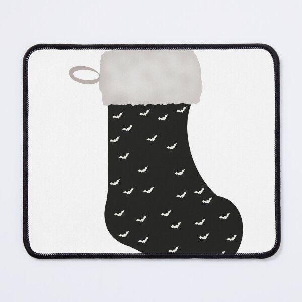 Item preview, Goth Christmas Stocking with Bats designed and sold by Ellengsart.