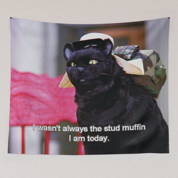 Item preview, Salem the Stud Muffin designed and sold by CloverFi.