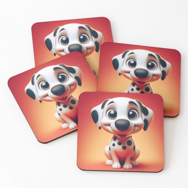 Aperçu de l'œuvre Dalmatien mignon créée et vendue par CharmStudio.