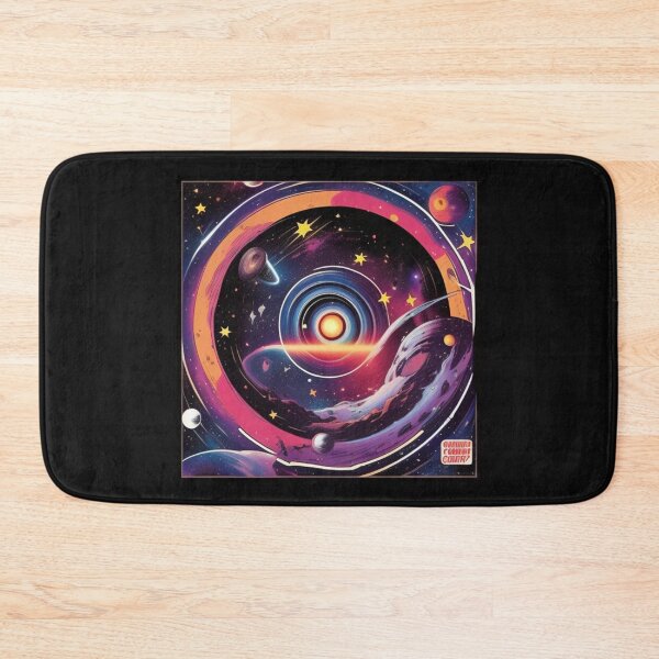 Item preview, Futuristic Galaxy Record Store Vinyl LP Music Cover designed and sold by musicgeniusart.