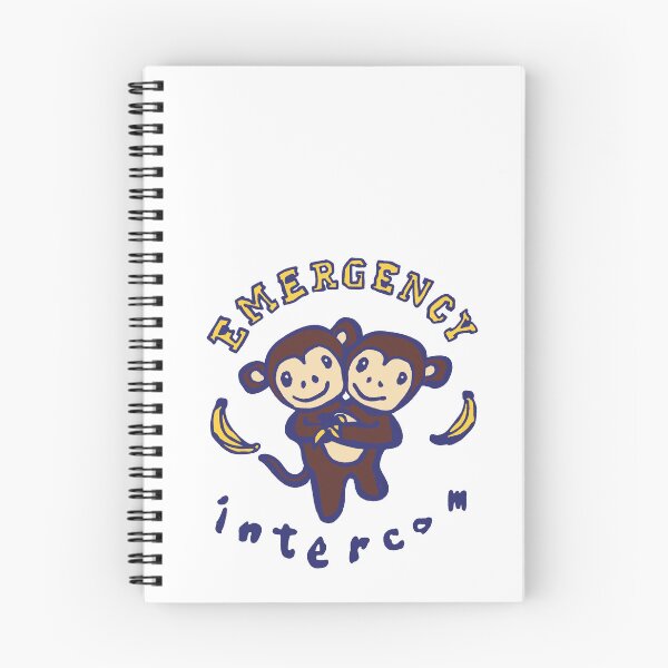 Item preview, Emergency Intercom Heaven Monkey Collab Graphic Sticker designed and sold by Not a front for Large Explosives...