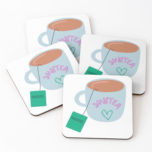 Item preview, Taylor's Swiftea | Swiftie | Taylor Swift Fan | Pastel Swift Gift | Groovy Mug Sticker designed and sold by FireSisters.