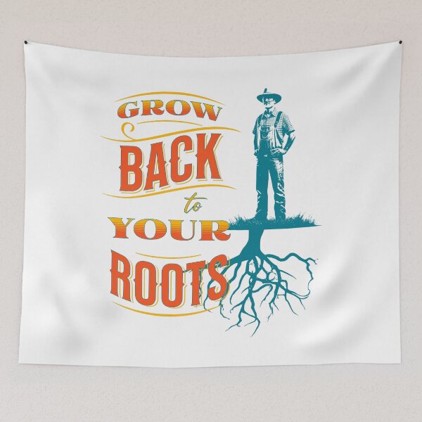 Item preview, Grow Back to Your Roots designed and sold by ThePioneerWay.