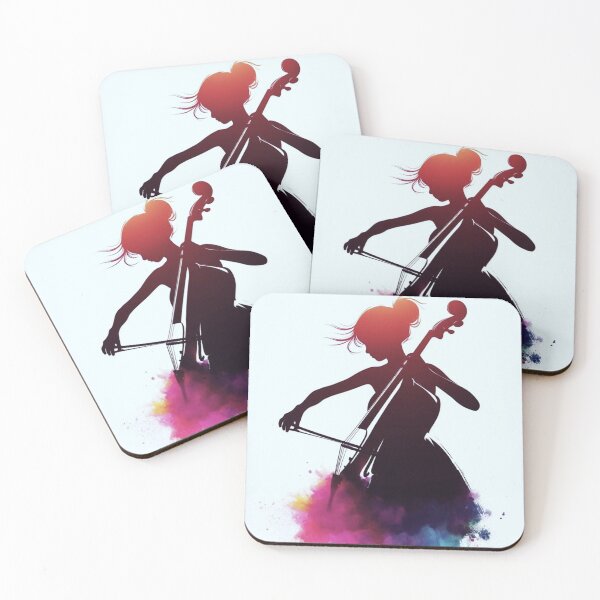 Item preview, Cello and girl. designed and sold by growing-mom.