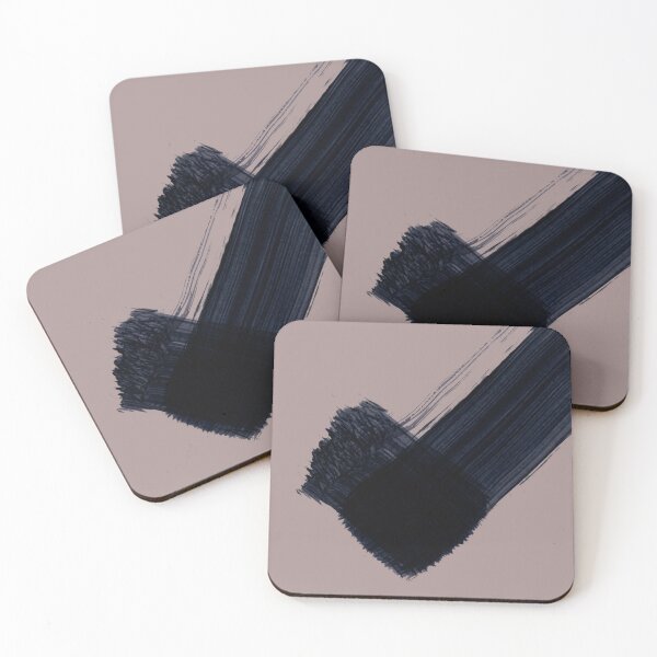 Item preview, Strokes 5B | Indigo Dark Blue Brush Stroke Abstract designed and sold by Menega  Sabidussi.