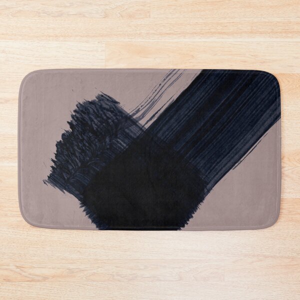 Item preview, Strokes 5B | Indigo Dark Blue Brush Stroke Abstract designed and sold by Menega  Sabidussi.