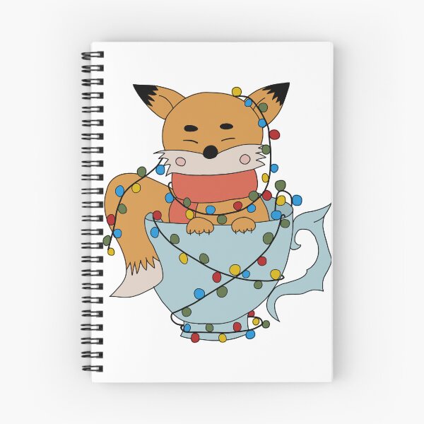 Item preview, Festive Fox Glow: Christmas Lantern Garland Charm designed and sold by RedFoxIV.