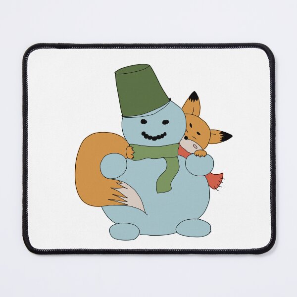 Item preview, Frosty Friends: Fox and Snowman's Holiday Hideaway designed and sold by RedFoxIV.