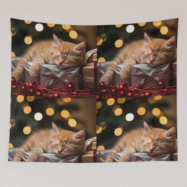 Item preview, Christmas Kittens (Design 4) designed and sold by Samuelsboro.