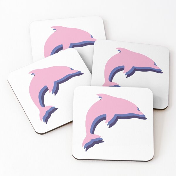 Item preview, pink dolphin designed and sold by WATEKE.