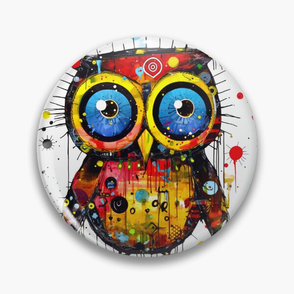 Item preview, "Whimsical Owl # 55” designed and sold by Whimsical-Fun.