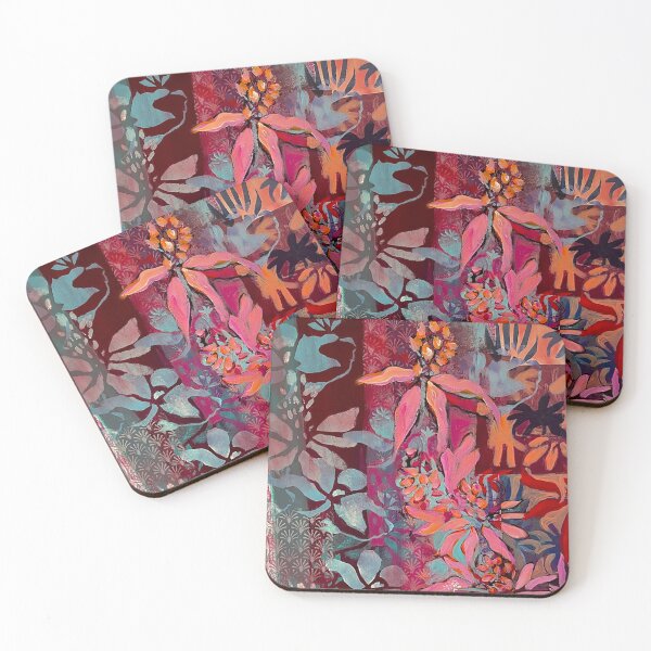 Item preview, Muted Stripes of Flowers designed and sold by Michelle Gratwick Creates.