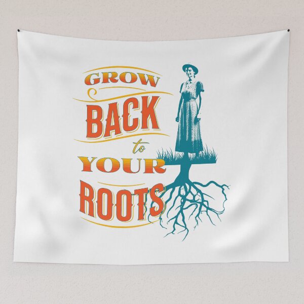 Item preview, Grow Back to Your Roots designed and sold by ThePioneerWay.