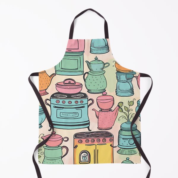 Item preview, Kitchen Utensils Pattern designed and sold by TK-Hades.