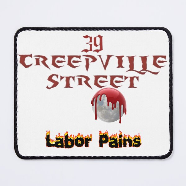 Item preview, Creepville Street moon logo and book title designed and sold by DougRawdon.
