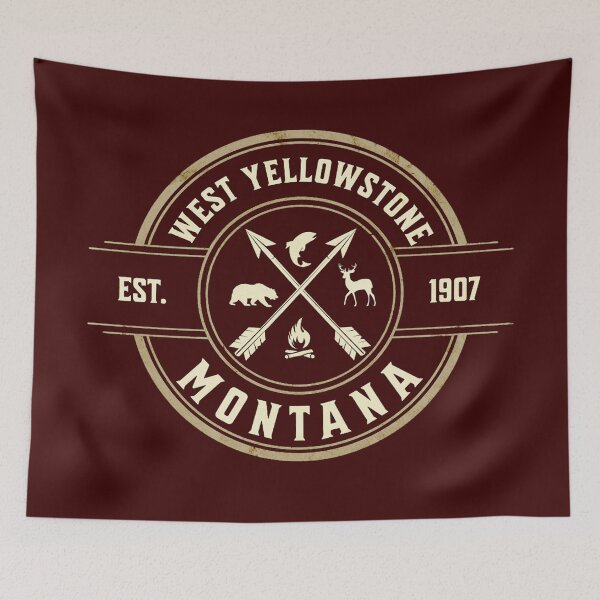 Item preview, ( 406 ) West Yellowstone Montana  Est  1907 designed and sold by Gilby-Designs.