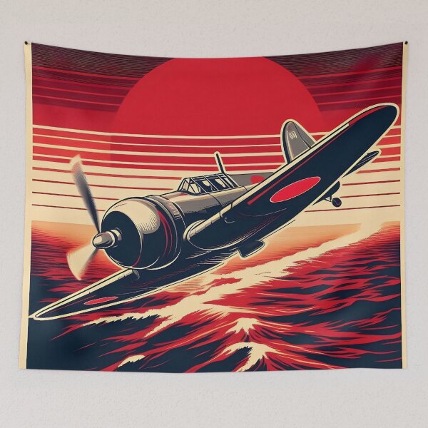Item preview, Mitsubishi A6M Zero  designed and sold by ClassicRetroism.