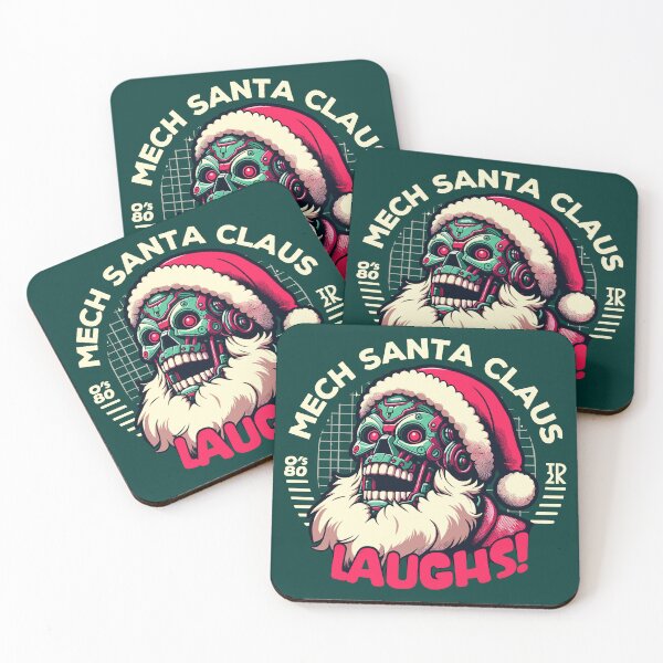 Item preview, Mech Santa Claus Laughs designed and sold by RafaelLima7.