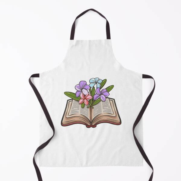 Item preview, Flowers Growing From Book | Purple, blue and pink Plumeria flowers designed and sold by CircinusStore.