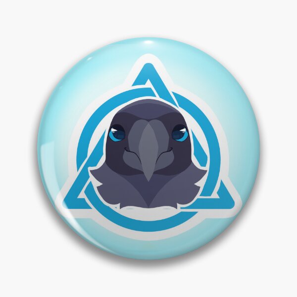 Item preview, Crow Therian Symbol designed and sold by Fl0ating Bubbles.