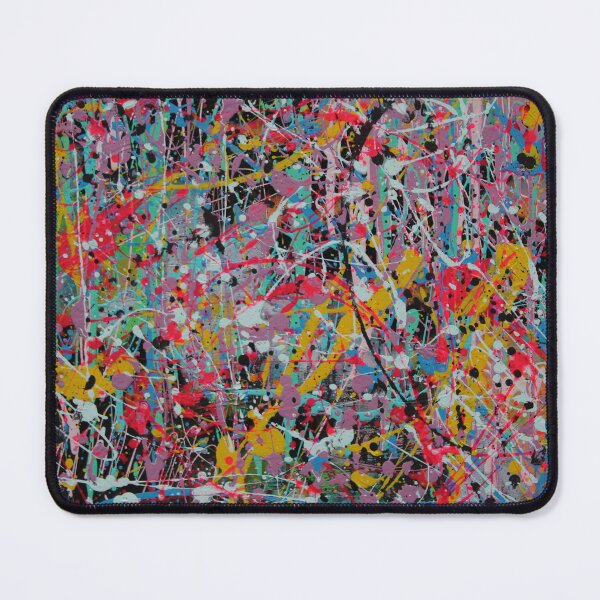 Item preview, Colorful abstract drip painting in style of Pollock designed and sold by jkalani.