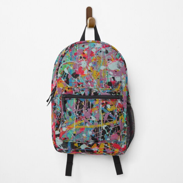 Item preview, Colorful abstract drip painting in style of Pollock designed and sold by jkalani.