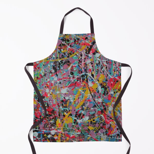 Item preview, Colorful abstract drip painting in style of Pollock designed and sold by jkalani.