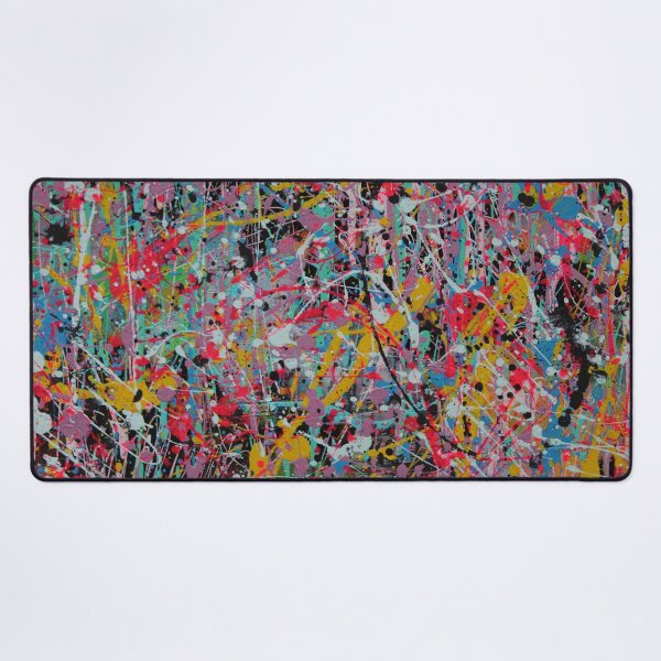 Item preview, Colorful abstract drip painting in style of Pollock designed and sold by jkalani.